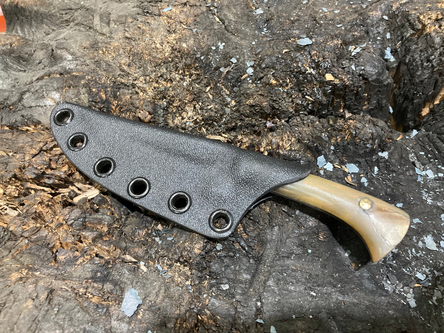 Horn Handled Three Finger Kard Shard